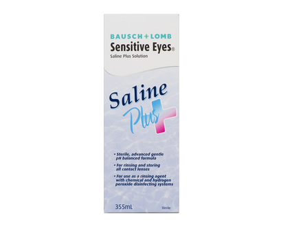Bausch&Lomb Se Saline Plus Solution 355 Ml - 00841