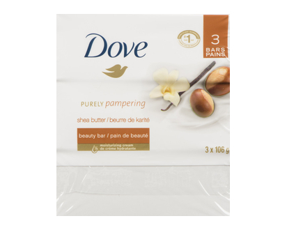 Dove Bar Shea Butter 106Gr 3 Pk - 01610