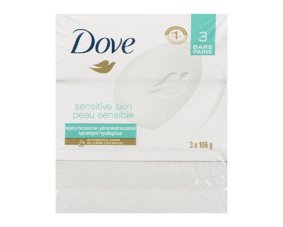 Dove Bar Sensitive Skin 318 Gr - 01616