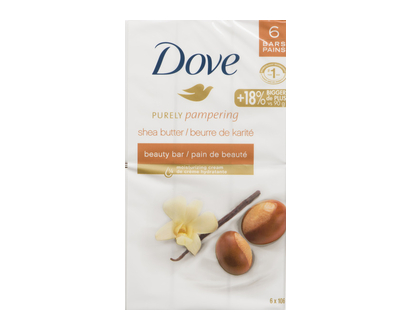 Dove Bar Shea Bttr 106Gr 6 Pk - 01773