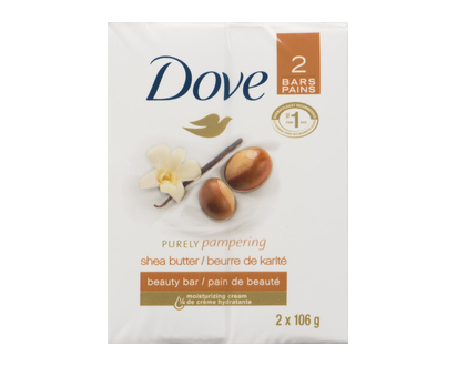 Dove Bar Nrsh Care Shea Btr 106Gr 2 Pk - 07624