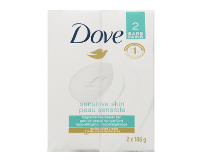 Dove Bar Ss 106Gr 2 Pk - 61120