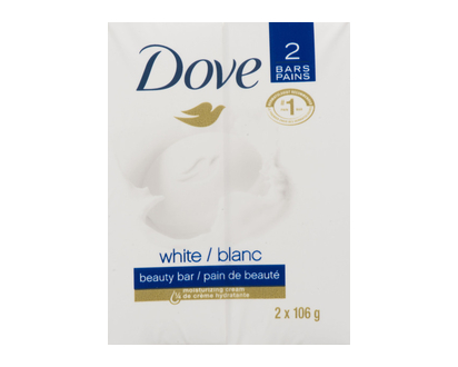 Dove Bar White 106Gr 2 Pk - 61133