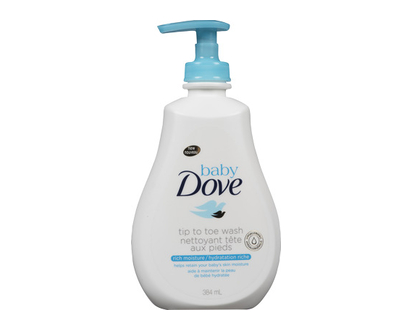 Dove Baby Tip To Toe Rich Moisture 384 Ml - 63857