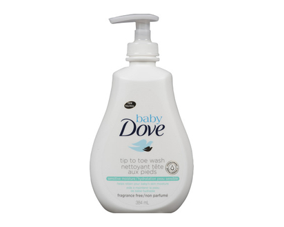 Dove Baby Tip To Toe Sensitive Moisture 384 Ml - 63858