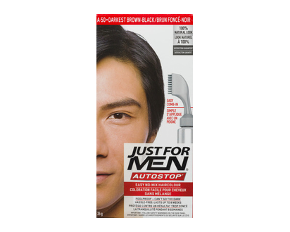 Just For Men Easy Comb In Real Dk Br Bl 1 Un - 01074