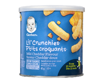 Gerber Graduates Lil Crunchies Mild Che 42 Gr - 14109