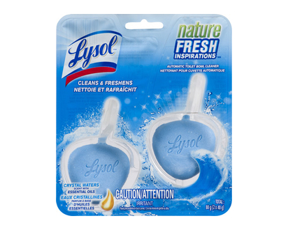 Lysol No Mess Toilet Bowl Cleaner Waterfal 2 Pk - 83721