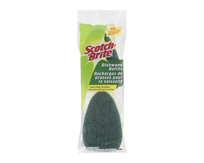 3M Scotch Brite Dishwands Heavy Duty Refill 2 Pk - 52136
