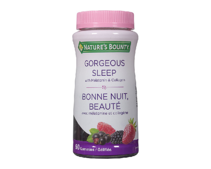 Natures Bounty Gorgeous Sleep Gummies 60 Pk - 30847