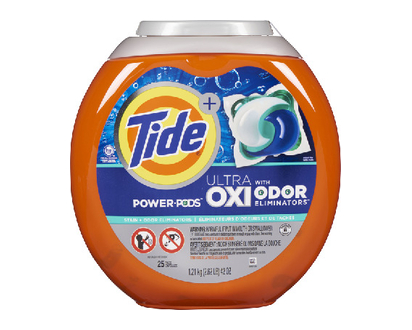 Tide Power Pods Ultra Oxi Odour Eliminator 25 Pk - 03222