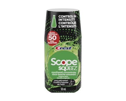 Crest Scope Squeez Mouthwash Conc Orig Mnt 50 Ml - 05534