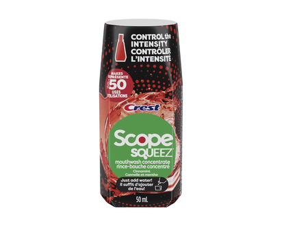 Crest Scope Squeez Mouthwash Cinnamint 50 Ml - 05535