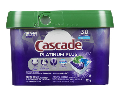 Cascade Action Pack Platinum Plus Fresh 30 Pk - 06266