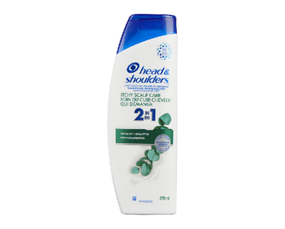 Head & Shoulders Shmpoo Itchy Sclp Cre 2N1 370 Ml - 06295