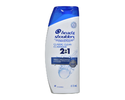Head & Shoulders Shmpoo Classic Cln 2N1 613 Ml - 06365