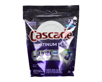 Cascade Action Pack Platinum Plus Fresh 21 Pk - 06662