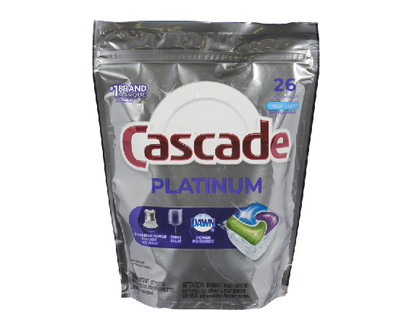 Cascade Action Pack Platinum Fresh Sc 26 Pk - 06664