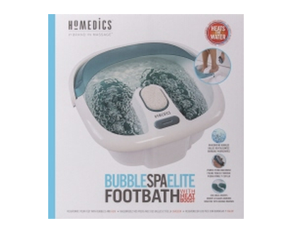 Homedics Bubble Spa Elite Footbath W Heat 1 Un - 08186