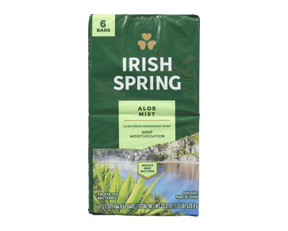 Irish Spg Bar Aloe 6 Pk - 14117