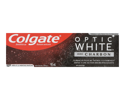 Colgate Optic White Toothpaste Charcoal 90 Ml - 97826