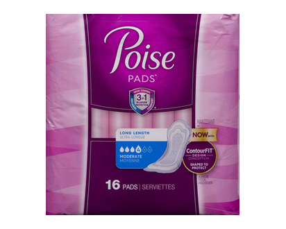 Poise Pads Extra Plus 16 Pk - 19575