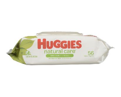 Huggies Natural Care Baby Wipes Soft Pack 56 Pk - 31803