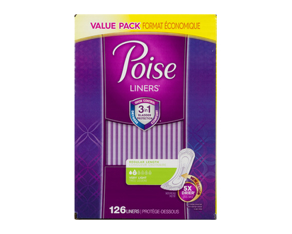Poise Pantiliners Very Light Abs 126 1 Un - 46591