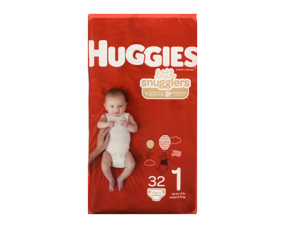 Huggies Little Snugglers Jumbo Size 1 32 Pk - 49695