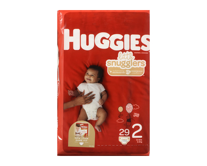 Huggies Little Snugglers Jumbo Size 2 29 Pk - 49697