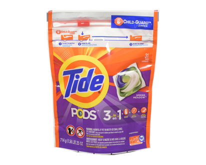 Tide Liquid Pods Spring Meadow 31 Pk - 50960