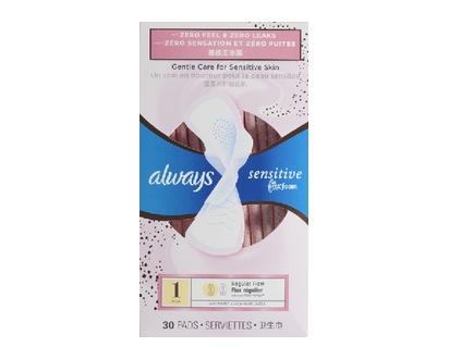 Always Infinity Sens Flexfoam Pads Size 2 30 Pk - 70347