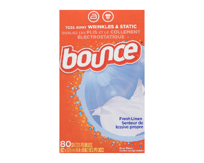 Bounce Fabric Softener Fresh Linen 80 Pk - 80069