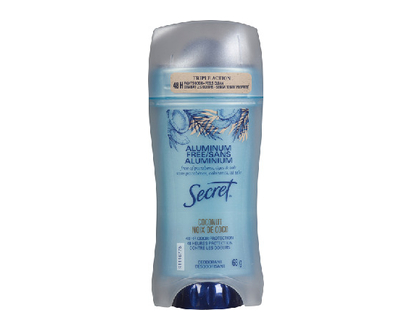 Secret Aluminum Free Deo Coconut 68 Gr - 80213