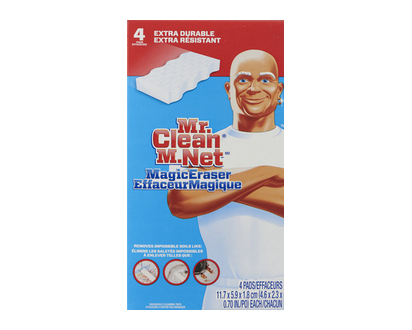 Mr Clean Extra Durable Eraser 4 Pk - 82038