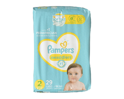 Pampers Swaddlers Size 2 Jumbo 29 Pk - 82842