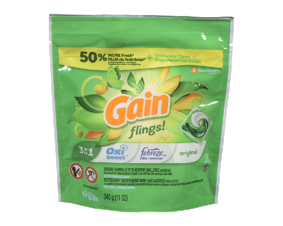 Gain Flings Original 16 Use 16 Pk - 86750