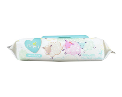 Pampers Sensitive Wipes Sensitive 1X Fit 56 Pk - 87076