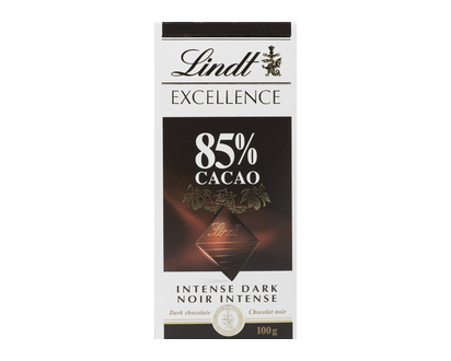 Lindt Excellence Bar 85% Cacao 100 Gr - 01463