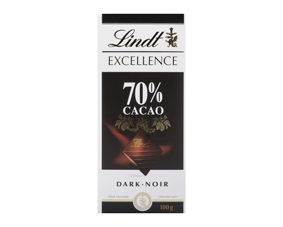 Lindt Excellence Bar 70% Cacao 100 Gr - 01889