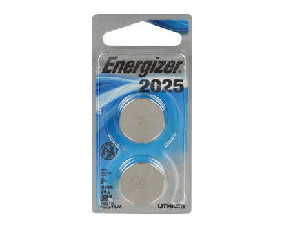 Energizer Coin Battery Ecr2025 2 Pk - 03283