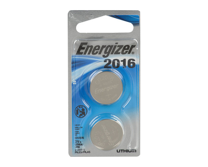 Energizer Coin Battery Ecr2016 2 Pk - 03284