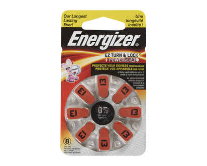 Energizer Hearing Aid Battery Az13 8 Pk - 10282