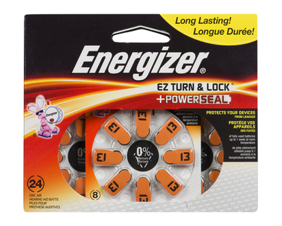 Energizer Hearing Aid Battery Az13 24 Pk - 10290