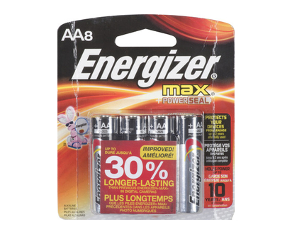 Energizer Max Battery Aa 8 Pk - 10797