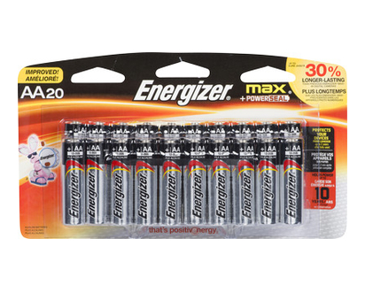 Energizer Max Battery Aa 20 Pk - 10994