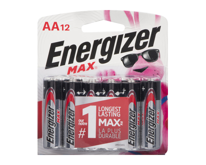 Energizer Max Battery Aa 12 Pk - 90058