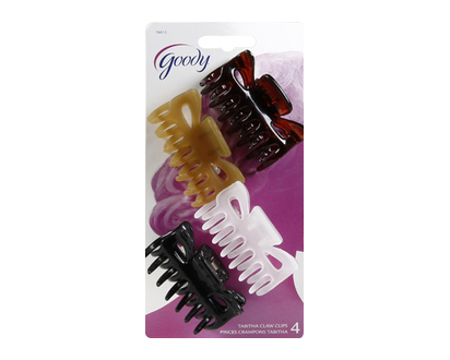 Goody Claw Clip Medium 4 Pk - 76015