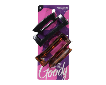 Goody Classic Rectangle Claw Clip Rect 1 Un - 82804