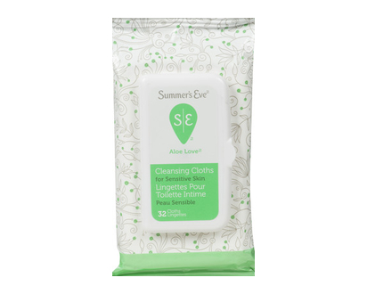 Summers Eve Aloe Love Cleansing Wipes 32 Pk - 00289